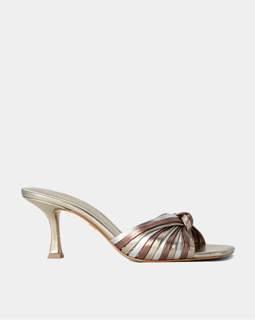 Georgia Metallic Heel