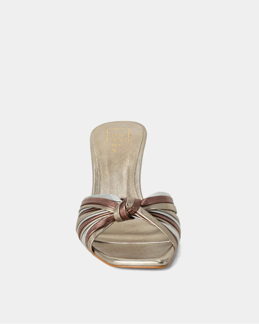 Georgia Metallic Heel