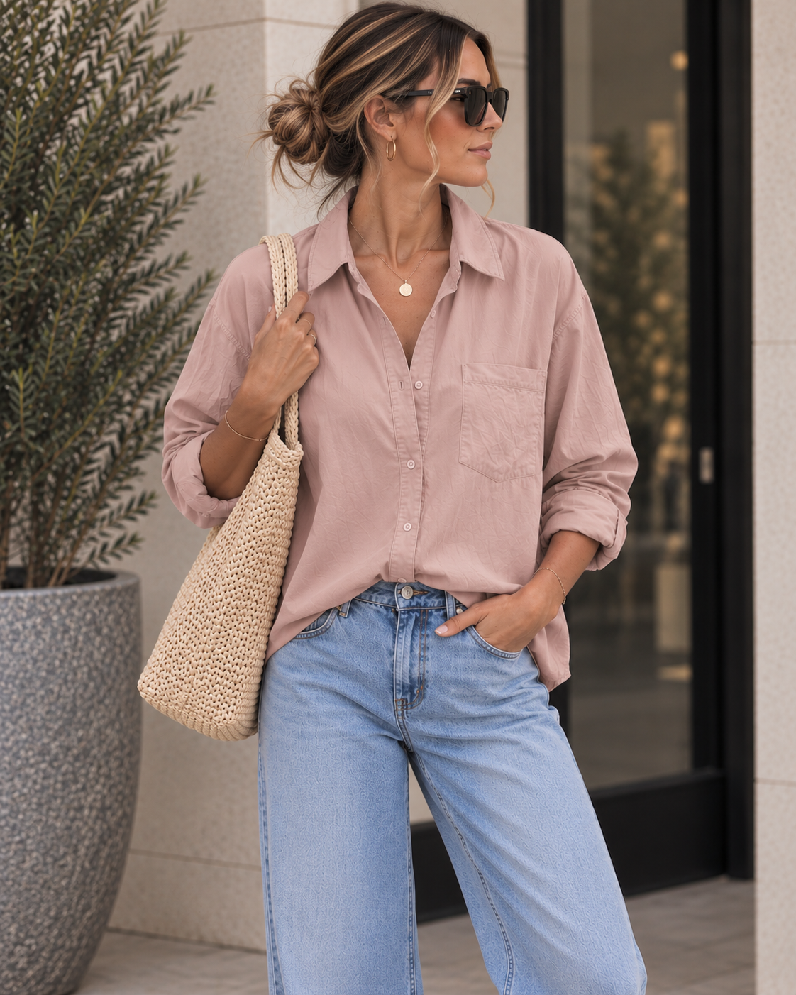 Ellis Washed Button Down Shirt