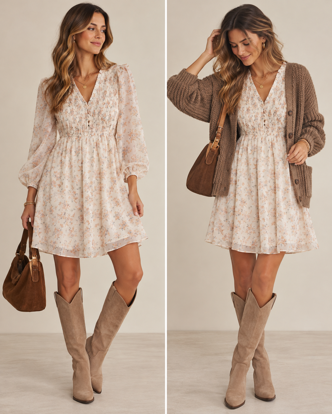 Grace Floral Smocked Dress