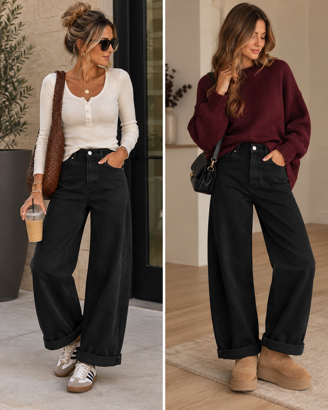 Stacey Wide Leg Barrel