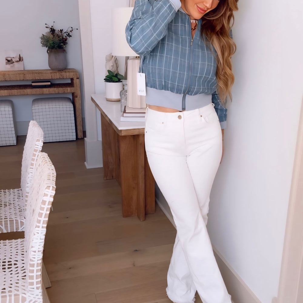 
                      
                        Risen - High Rise Tummy Control Flare Jeans
                      
                    
