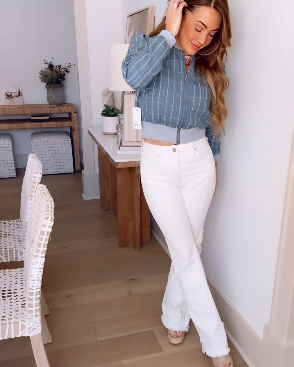 Risen - High Rise Tummy Control Flare Jeans