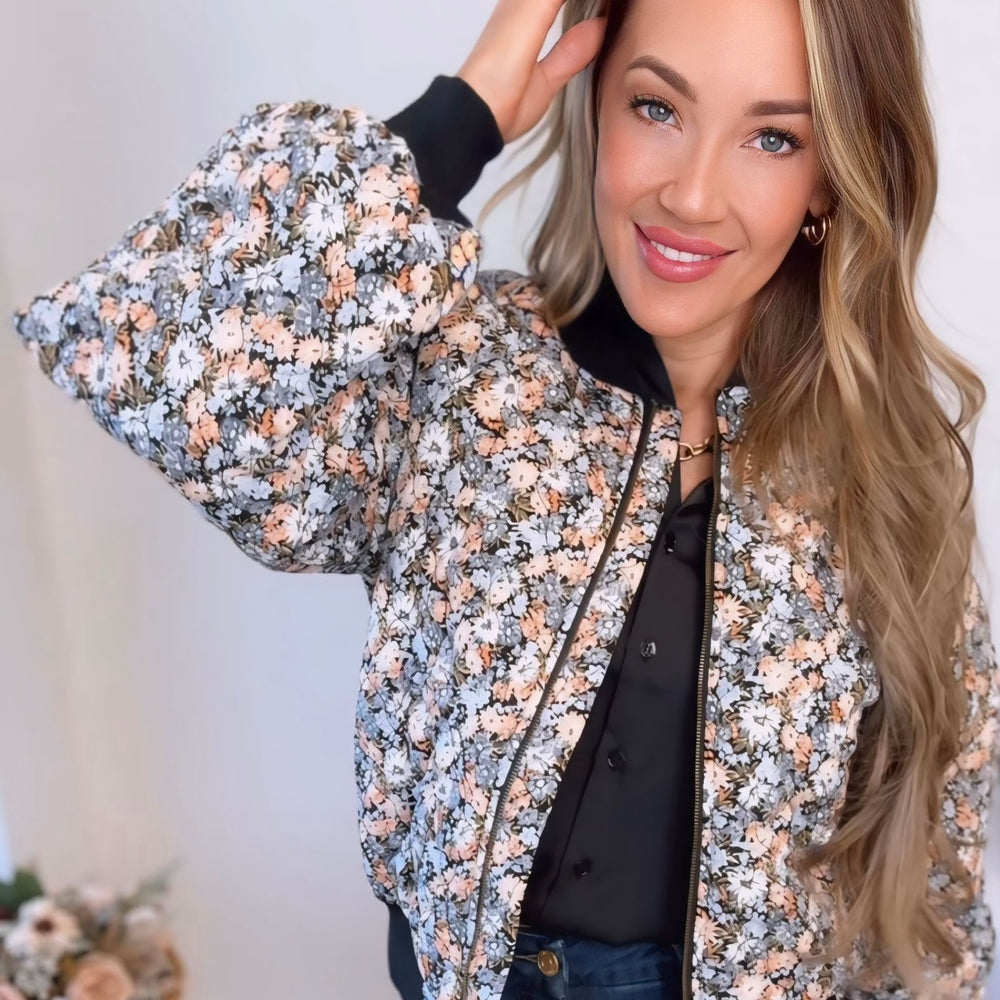 Crowd Pleaser Floral Jacket