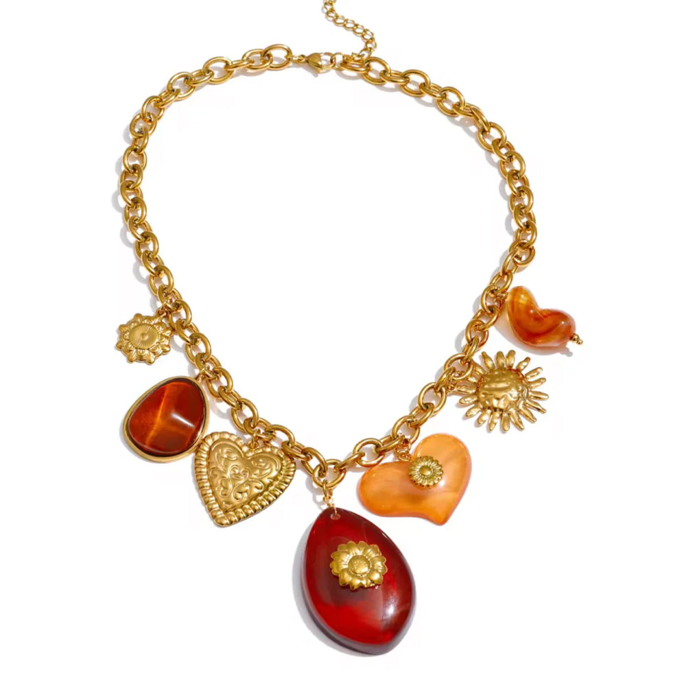 Hazel Charm Necklace