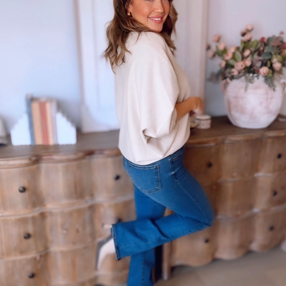 
                      
                        Dallas Dolman Sleeve Sweater
                      
                    