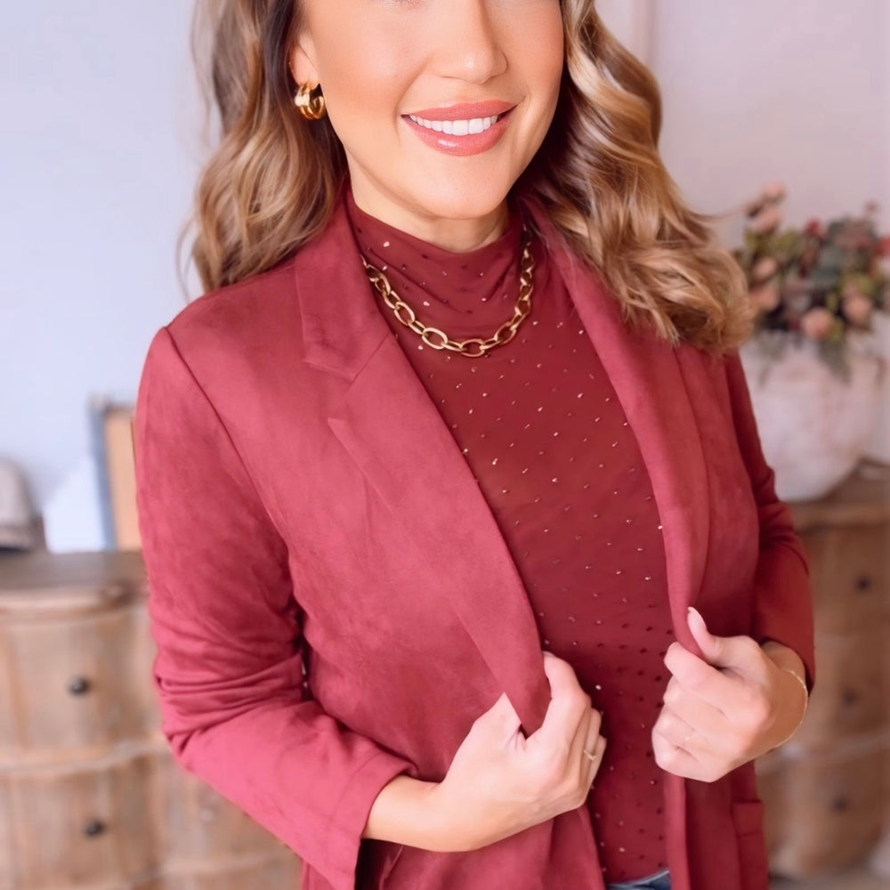 
                      
                        Have It All Faux Suede Duster
                      
                    