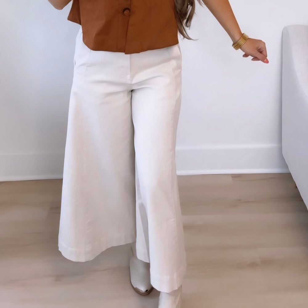 Point The Way Wide Leg Pants