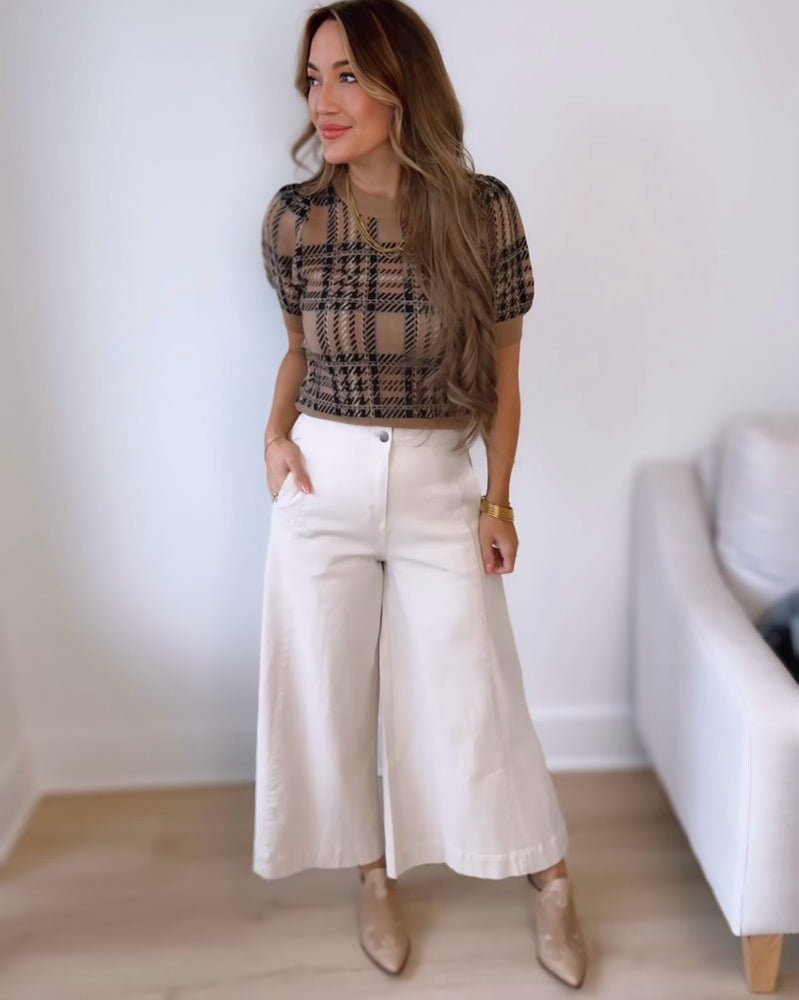 
                      
                        Point The Way Wide Leg Pants
                      
                    