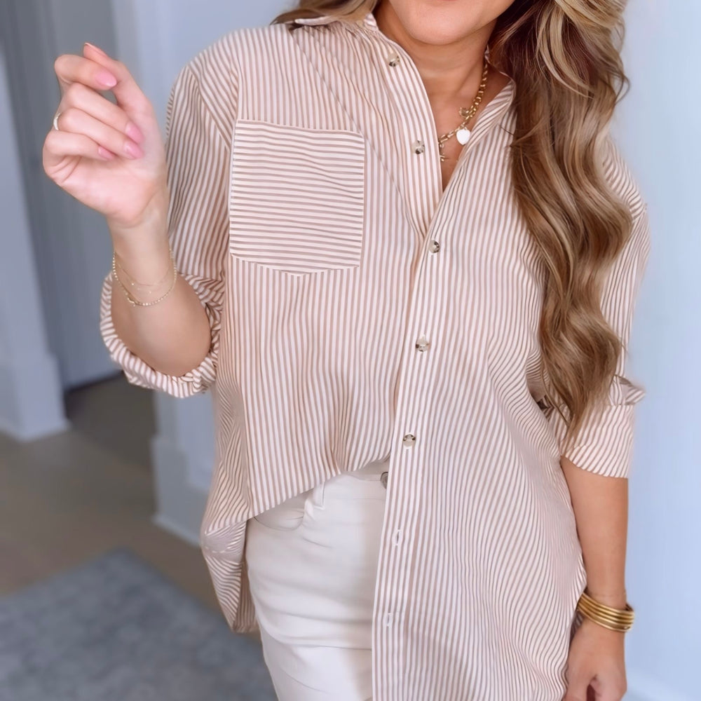 Blake Pinstripe Button Down