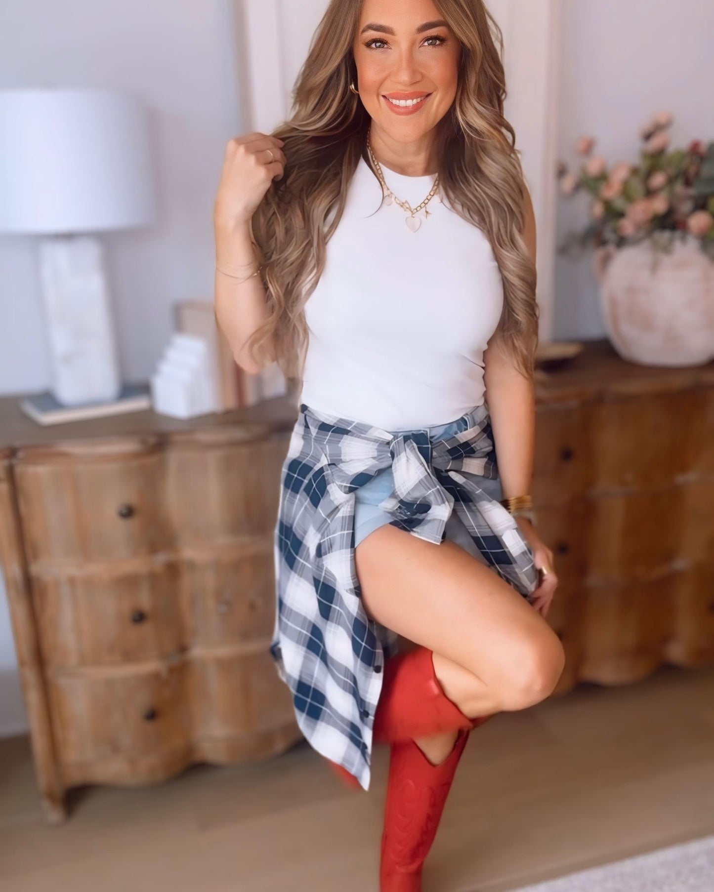 Palmer Plaid Button Up