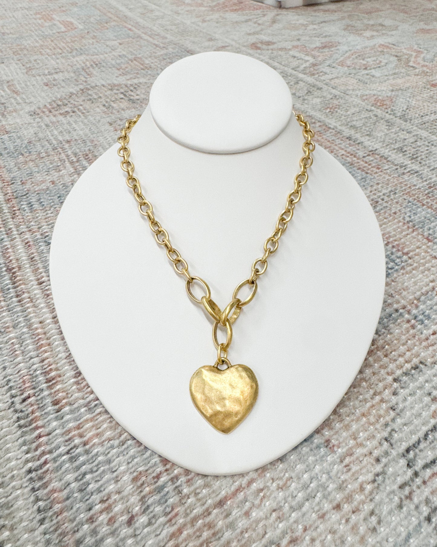 Harley Gold Heart Pendant Accessories