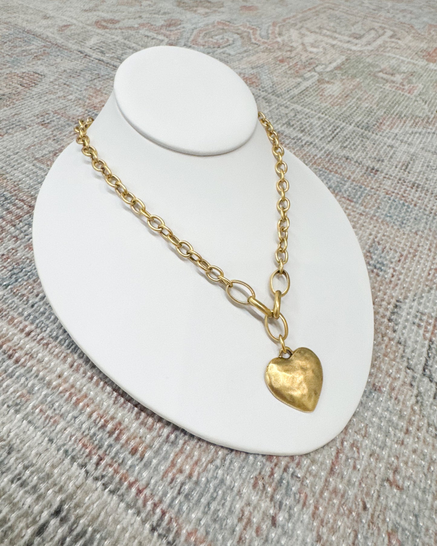 Harley Gold Heart Pendant Accessories