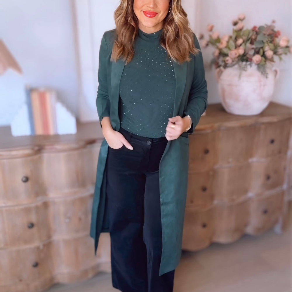 
                      
                        So Special Embellished Mock Neck Top
                      
                    