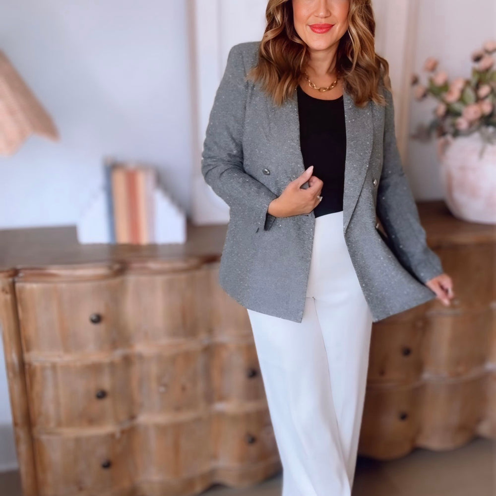 Laken Rhinestone Blazer
