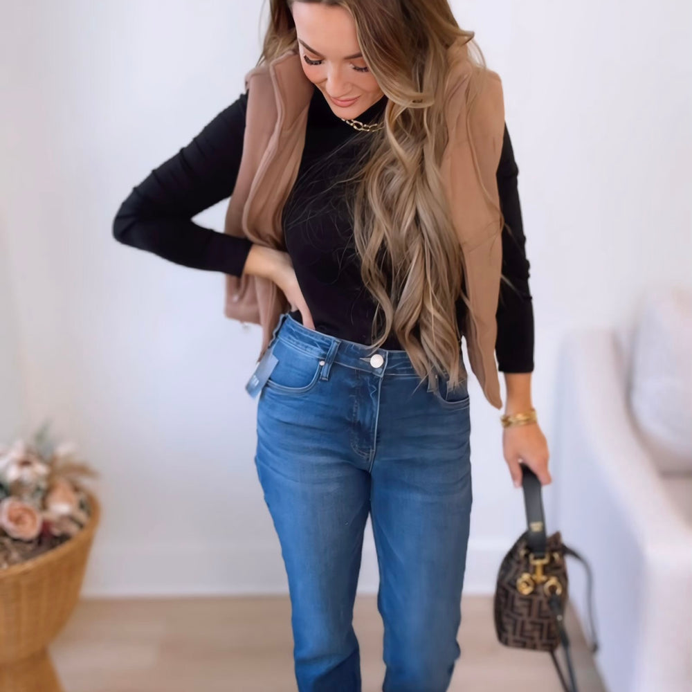 In the Mix Turtleneck Knit Top