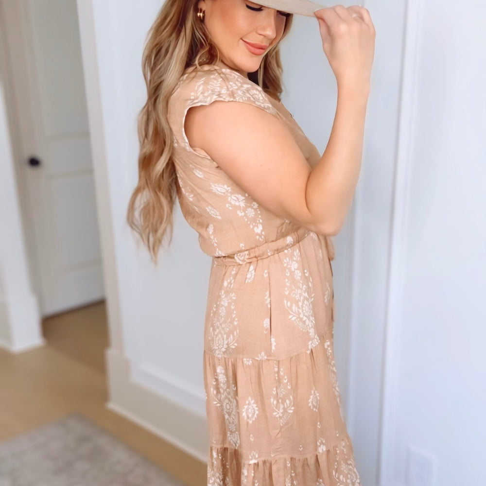 
                      
                        See You Later Tiered Midi Dress- 2 Colors
                      
                    