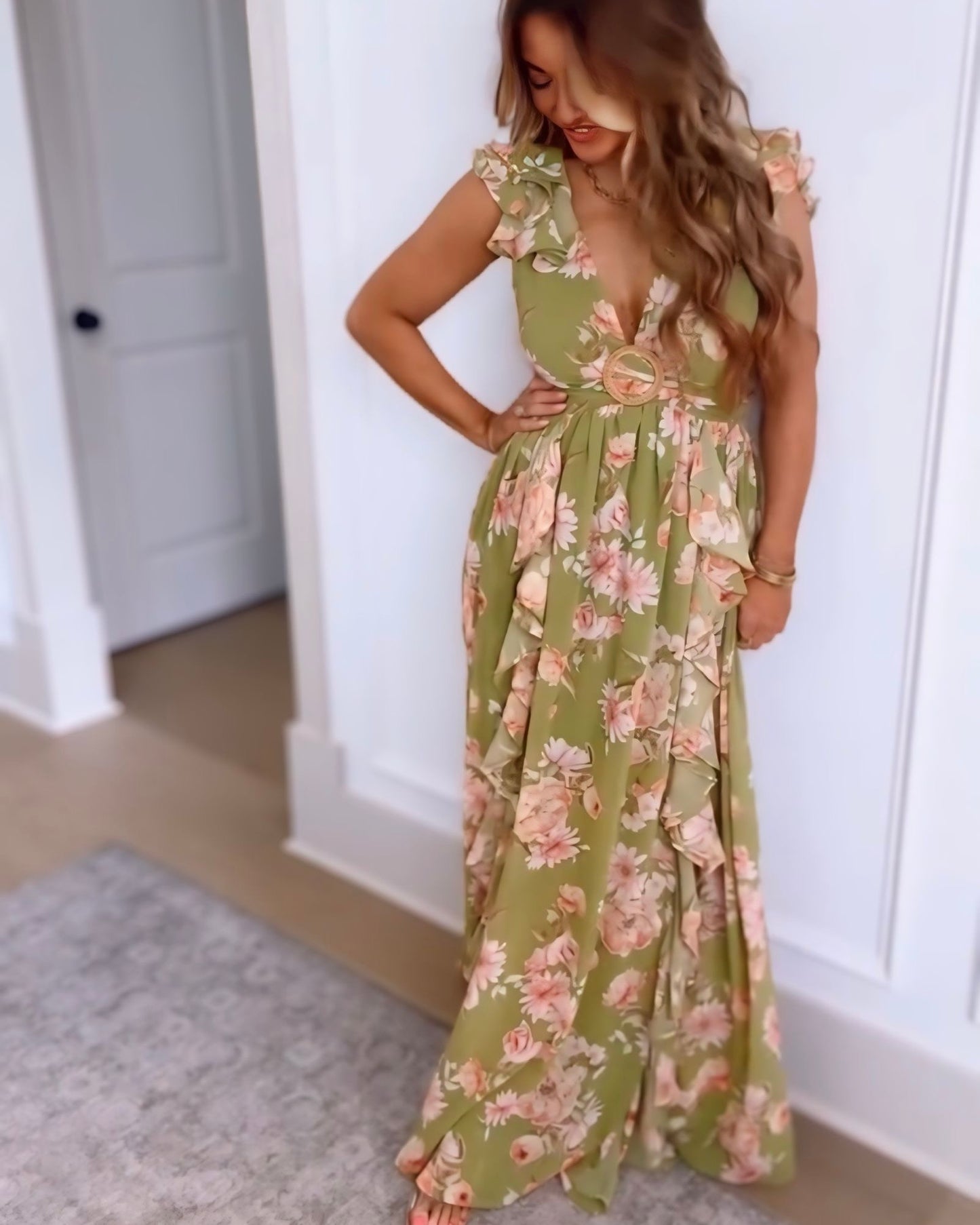 Take Note Maxi Dress