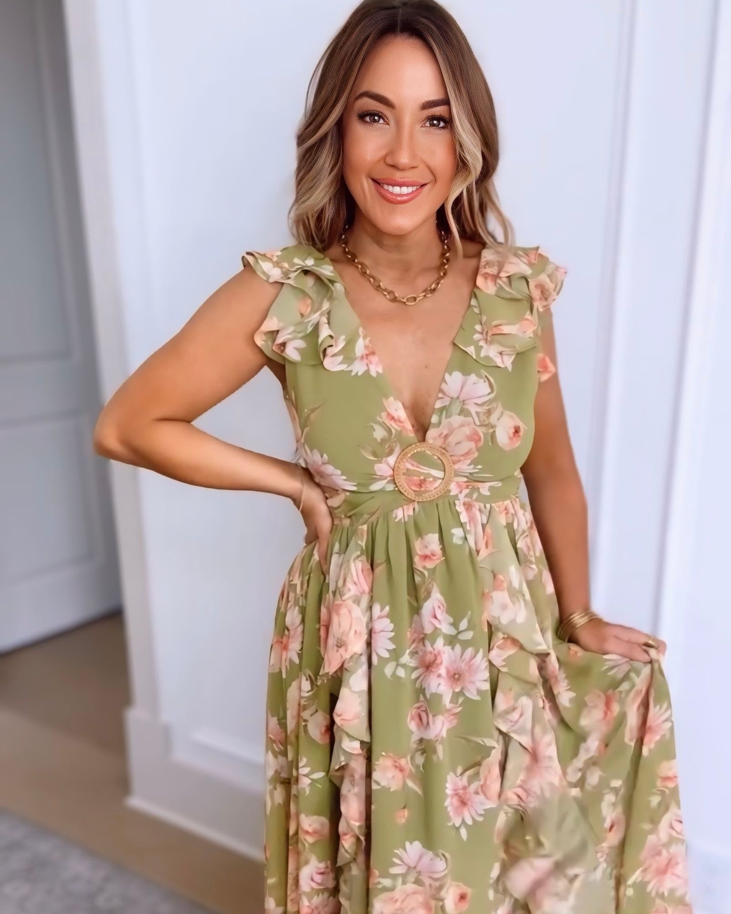 Take Note Maxi Dress