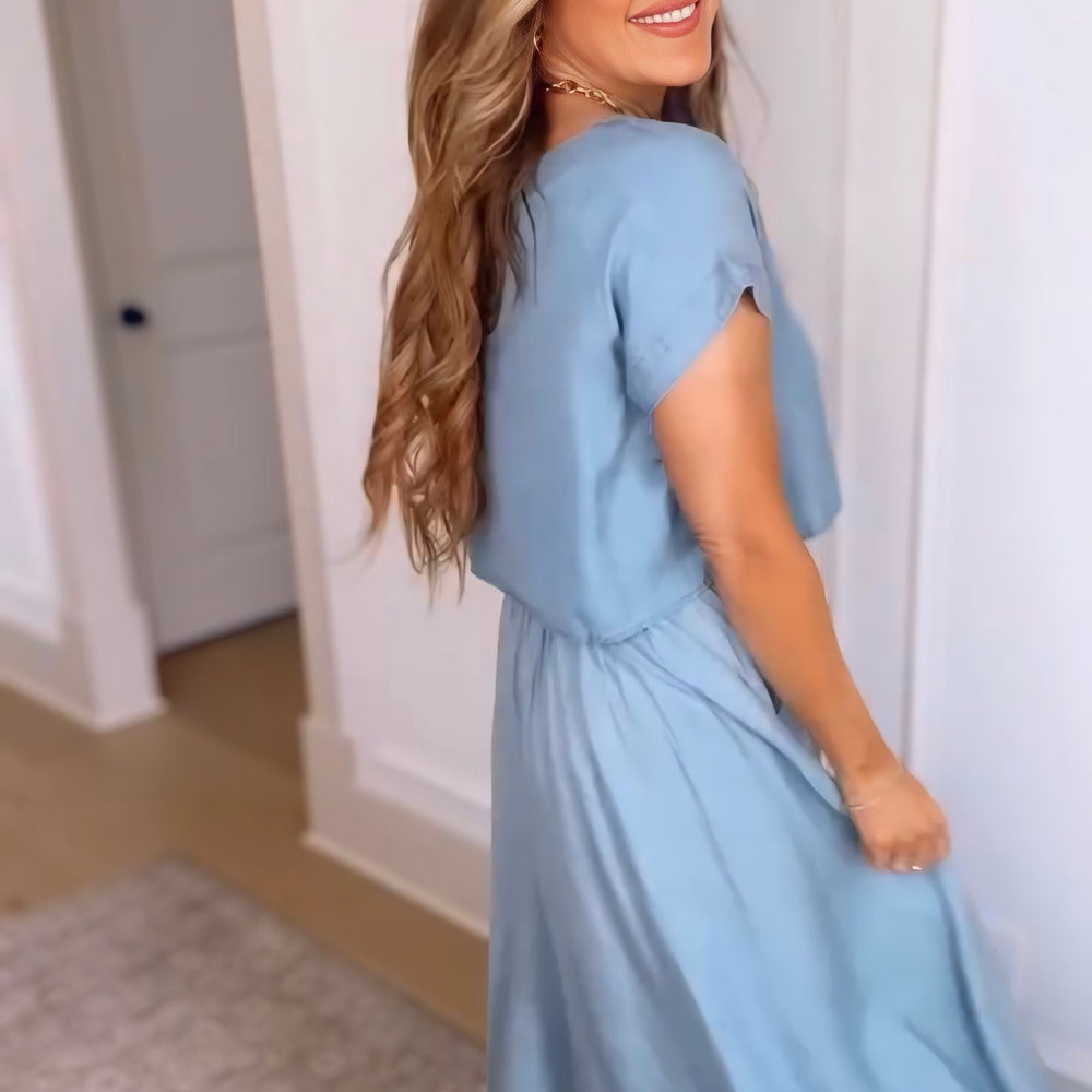 
                      
                        Breakfast Date Chambray Set
                      
                    