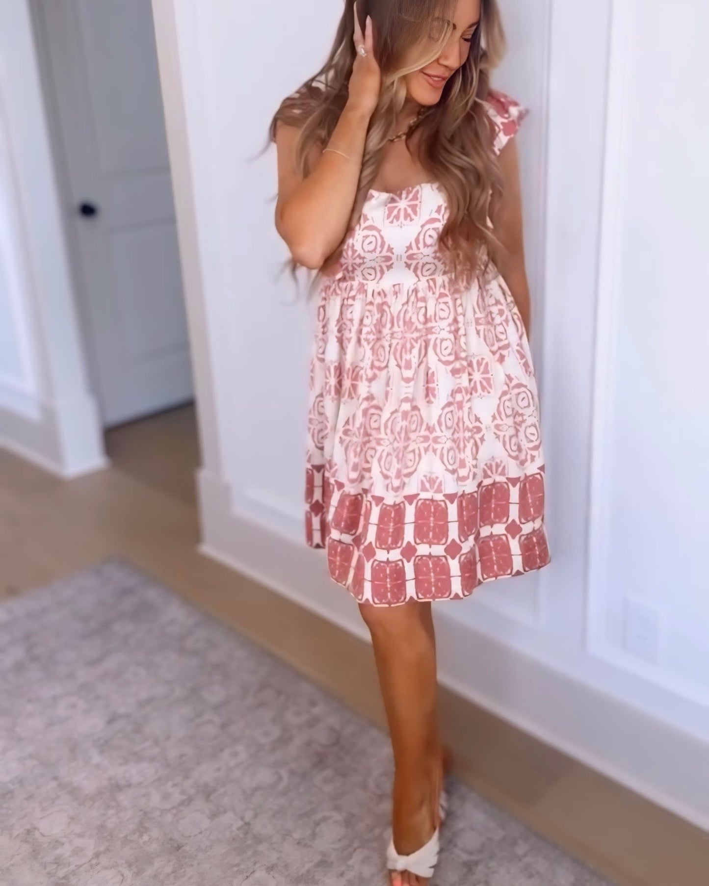 Exceeding Beauty Ruffle Dress