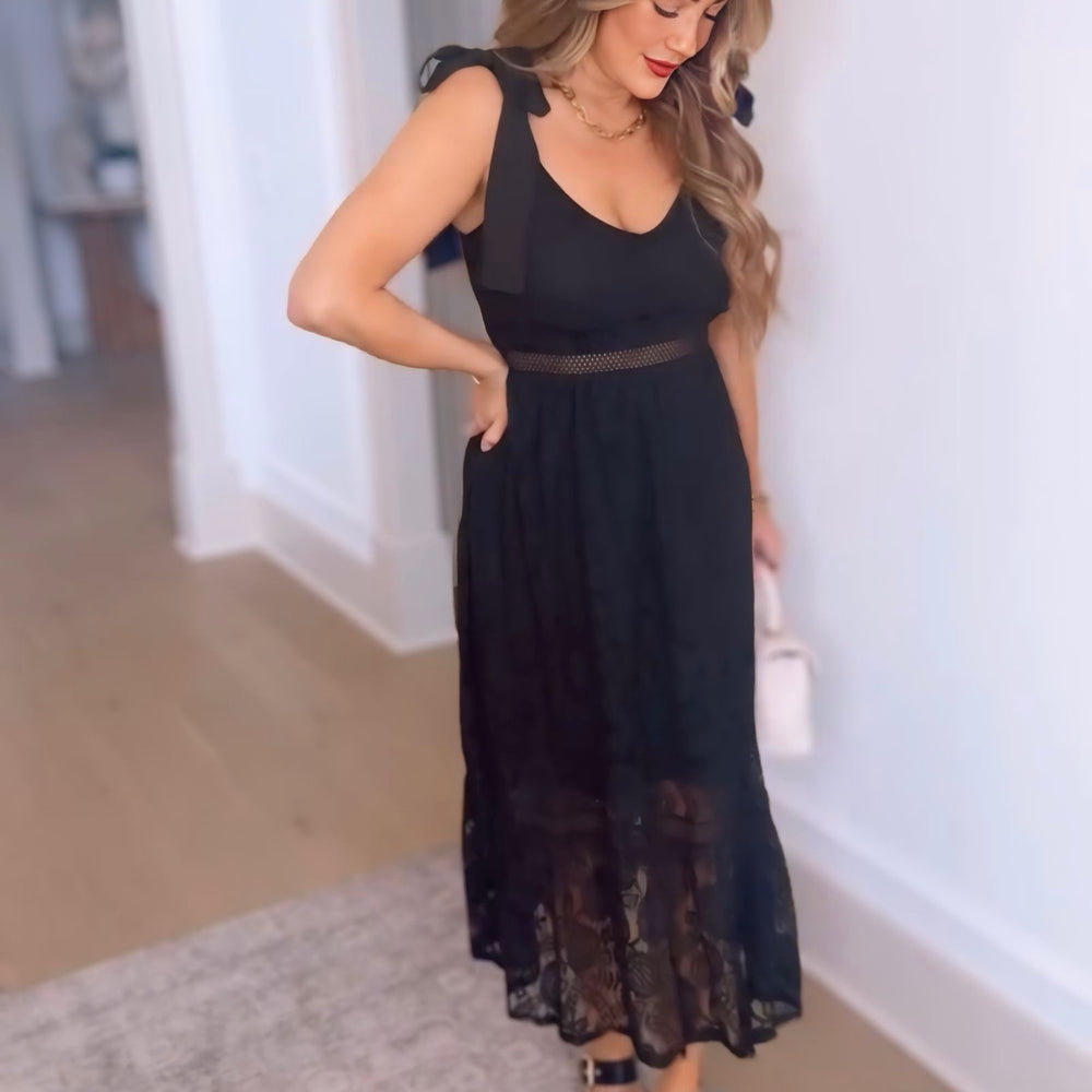 Season Of Love Lace Midi Dress