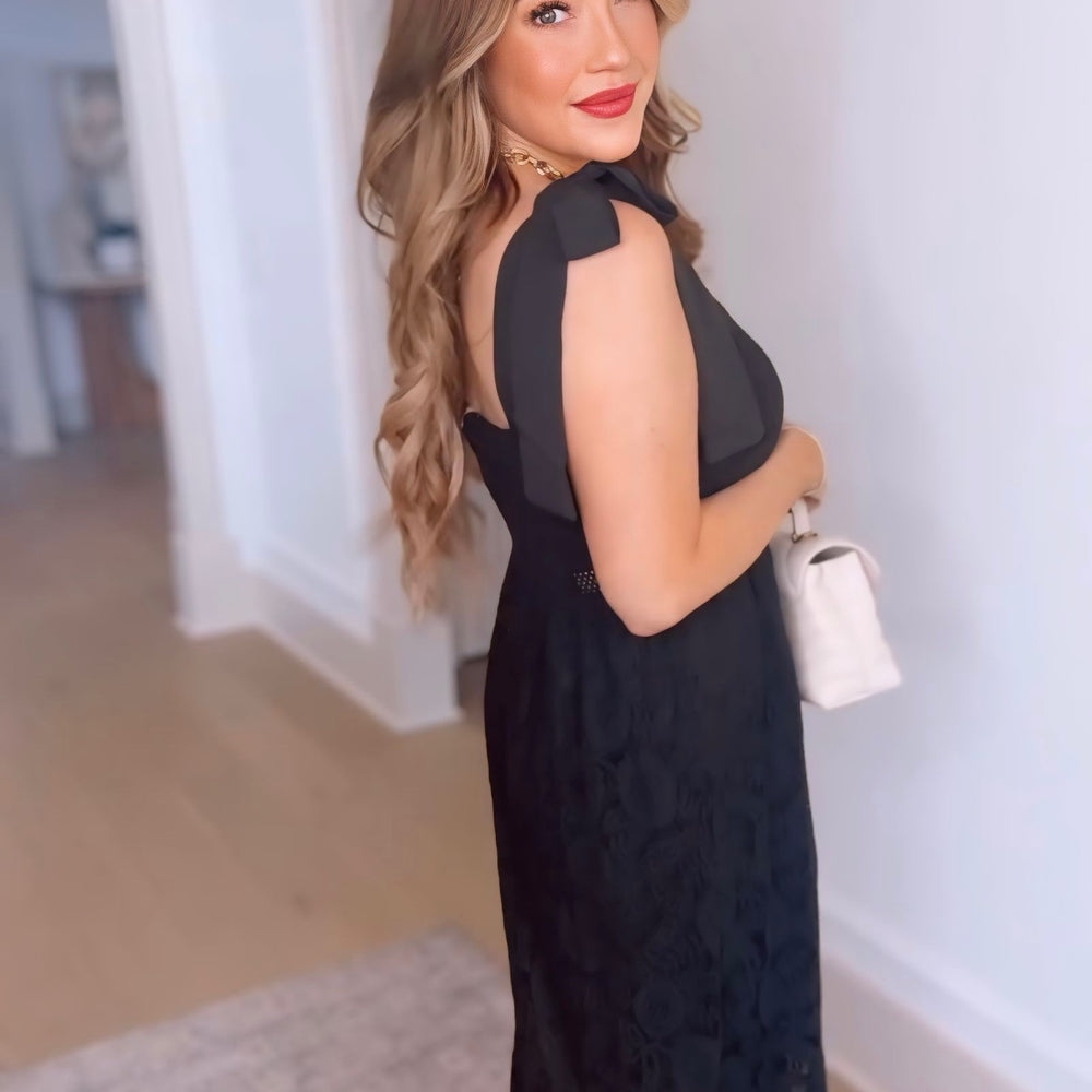 Season Of Love Lace Midi Dress