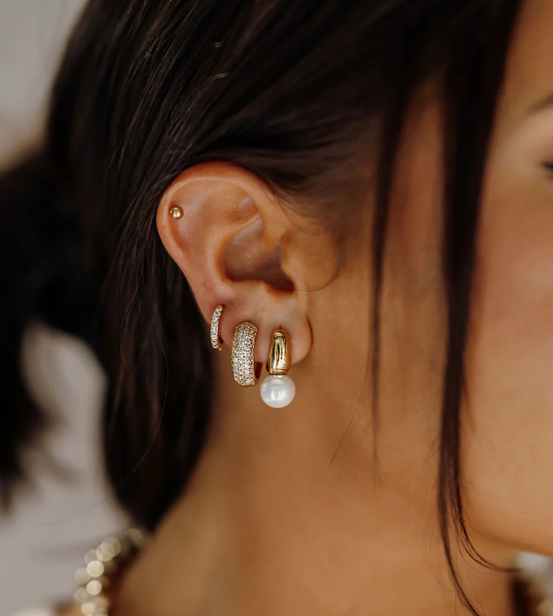 Cam Pearl Earrings