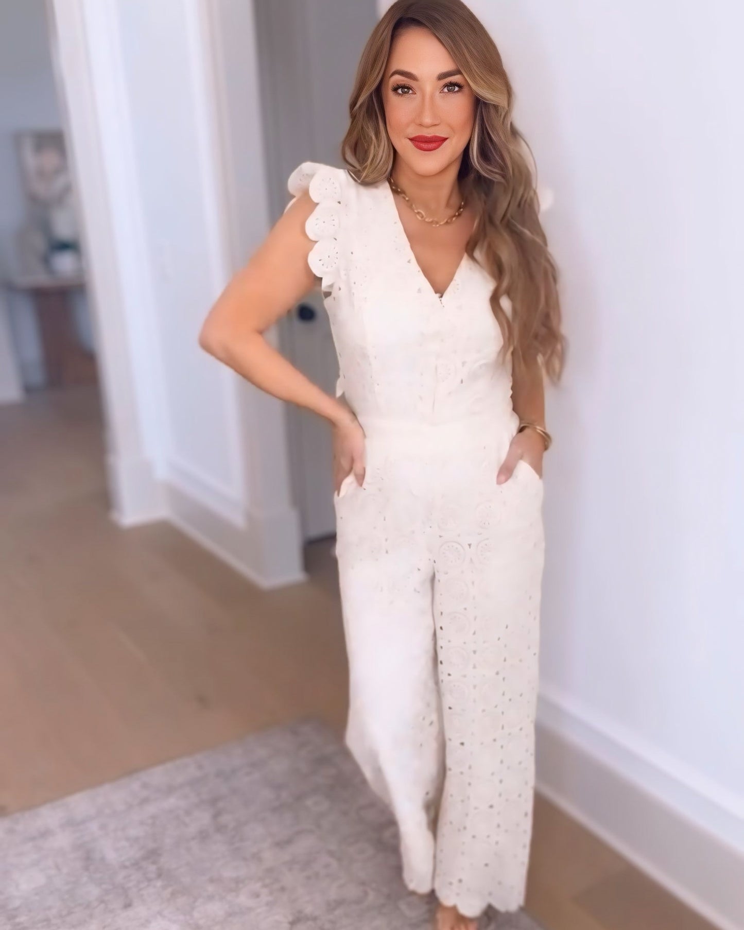 Picturesque Crochet Jumpsuit