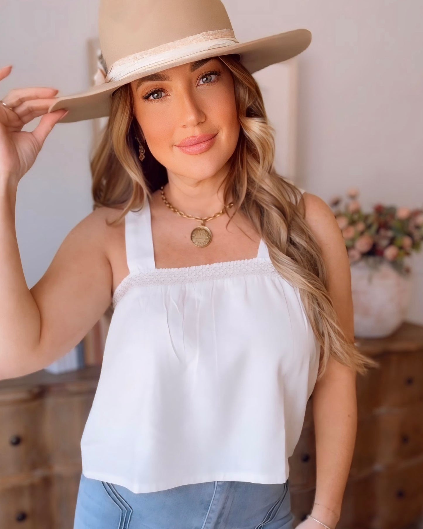 Stevie Flowy Tank- 2 Colors