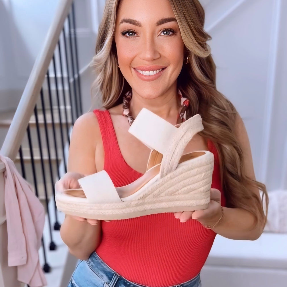 Bianca Woven Wedges