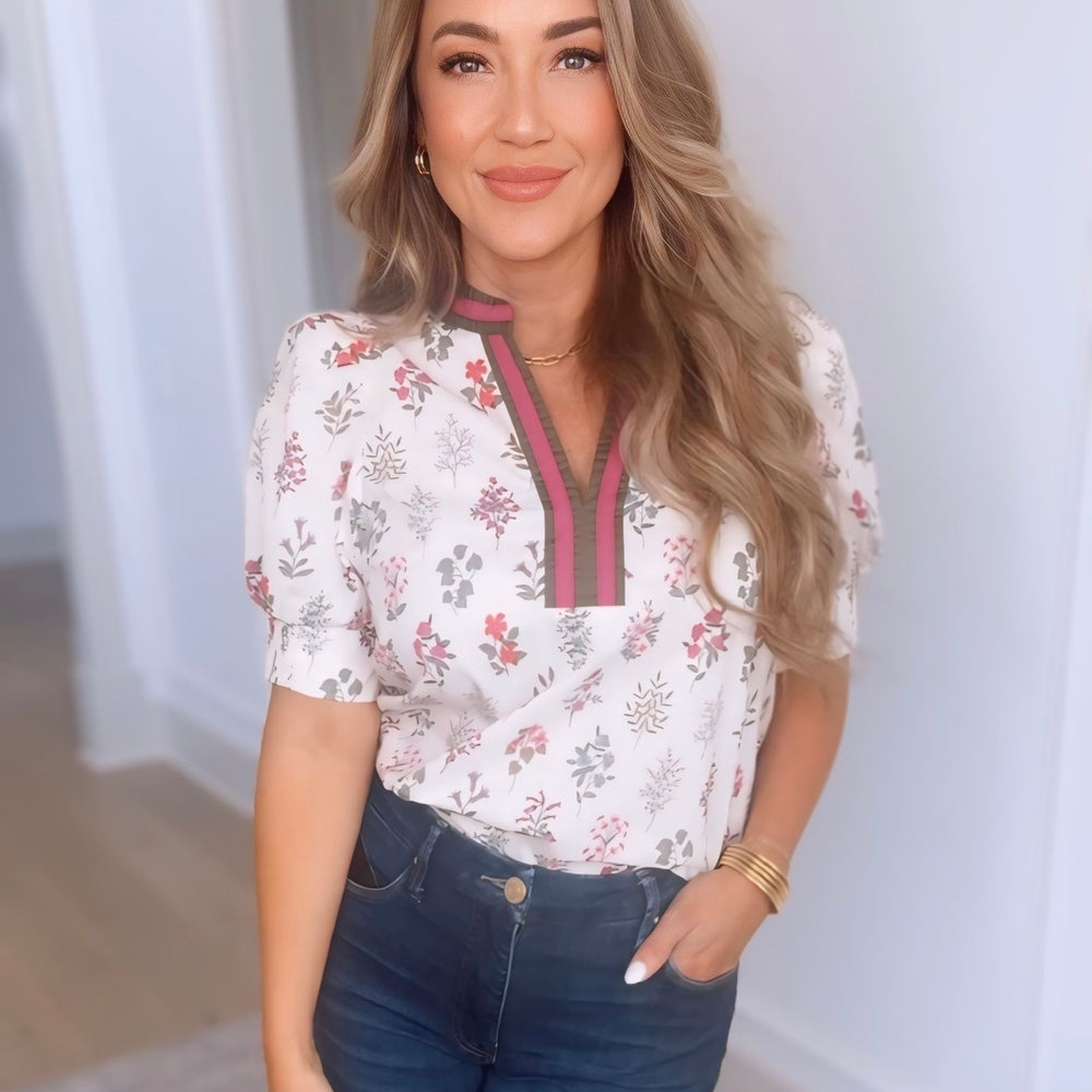 Nalley Floral Top