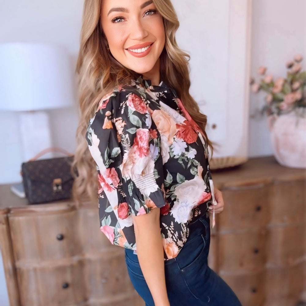 Vivianna Floral Top