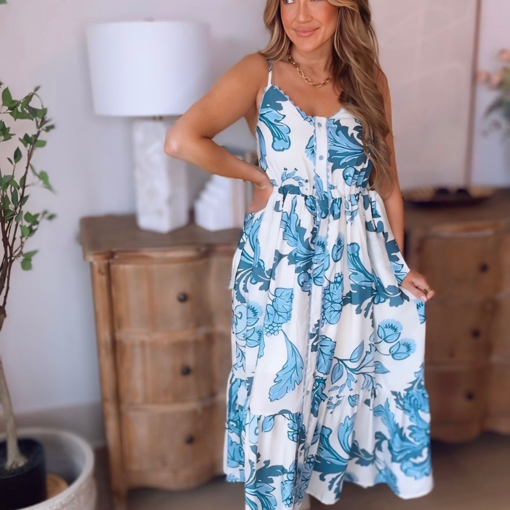 Andie Tie Waist Maxi Dress