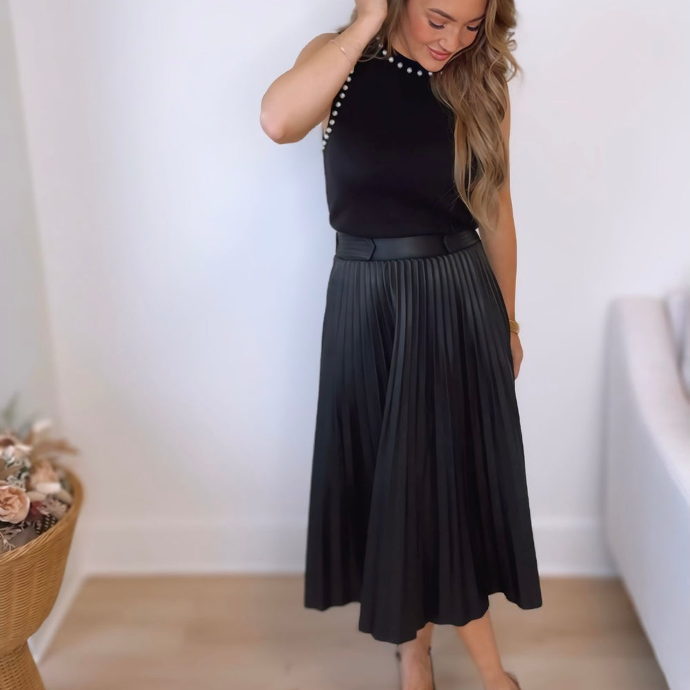 
                      
                        Nightfall Spark Pleated Skirt
                      
                    