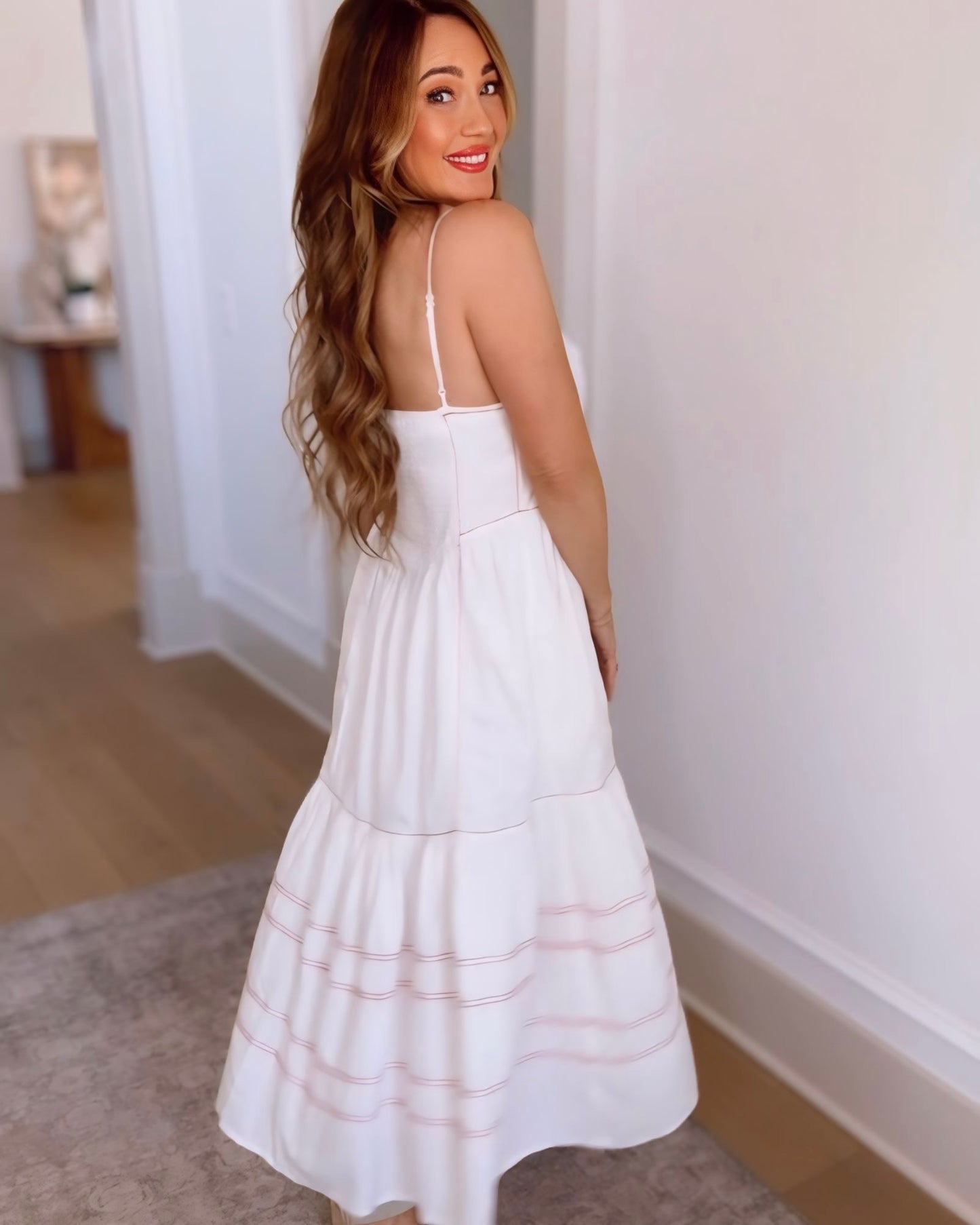 Daphne Contrast Maxi Dress