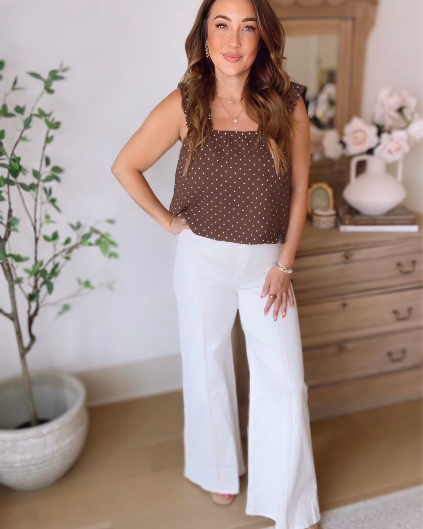 Jackie High Waisted Wide Leg Jeans
