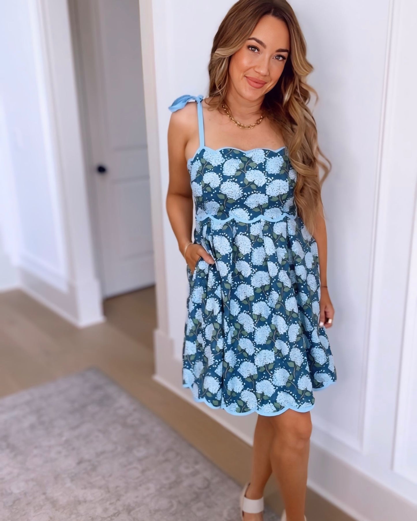 Picnic Party Floral Dress