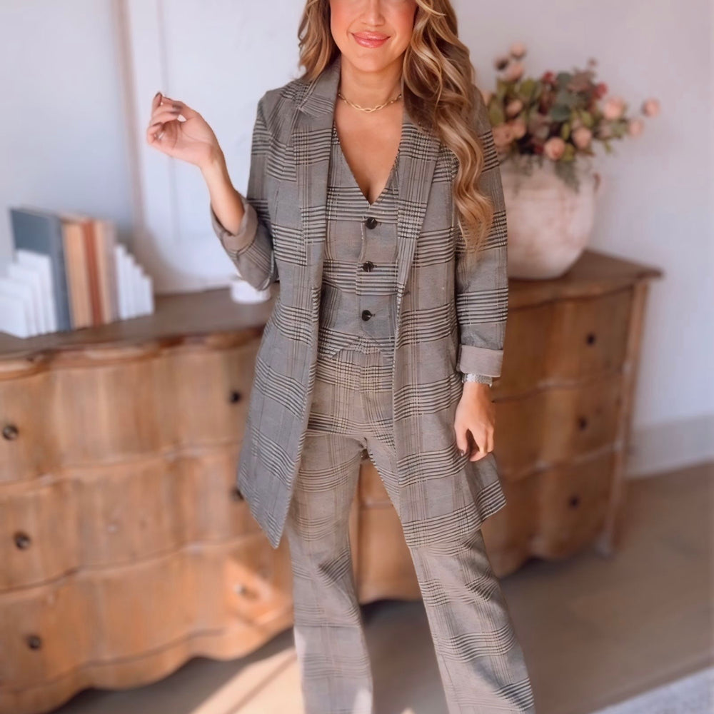 Autumn Light One Button Coat
