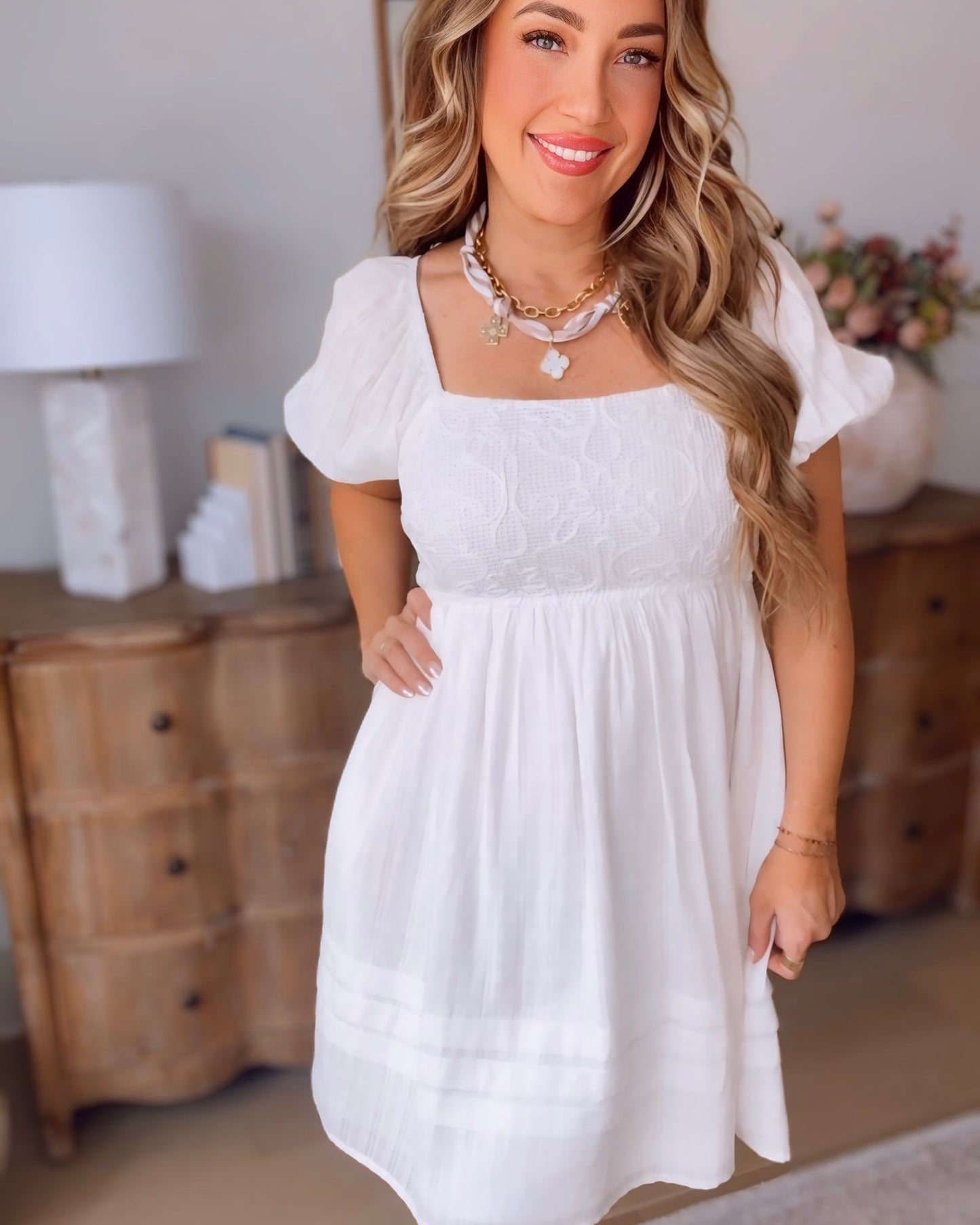 Zoe Crochet Dress