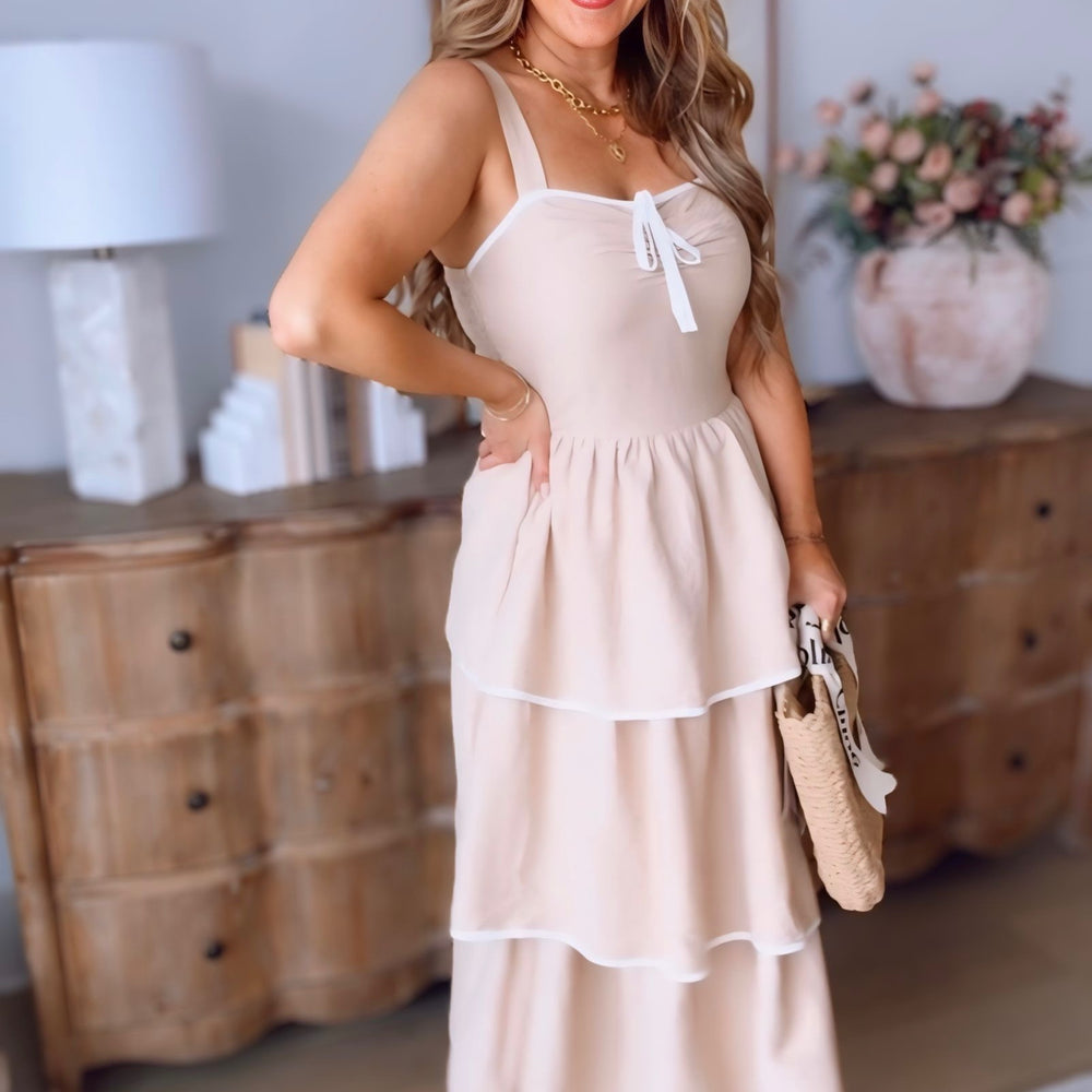 Sienna Tiered Midi Dress