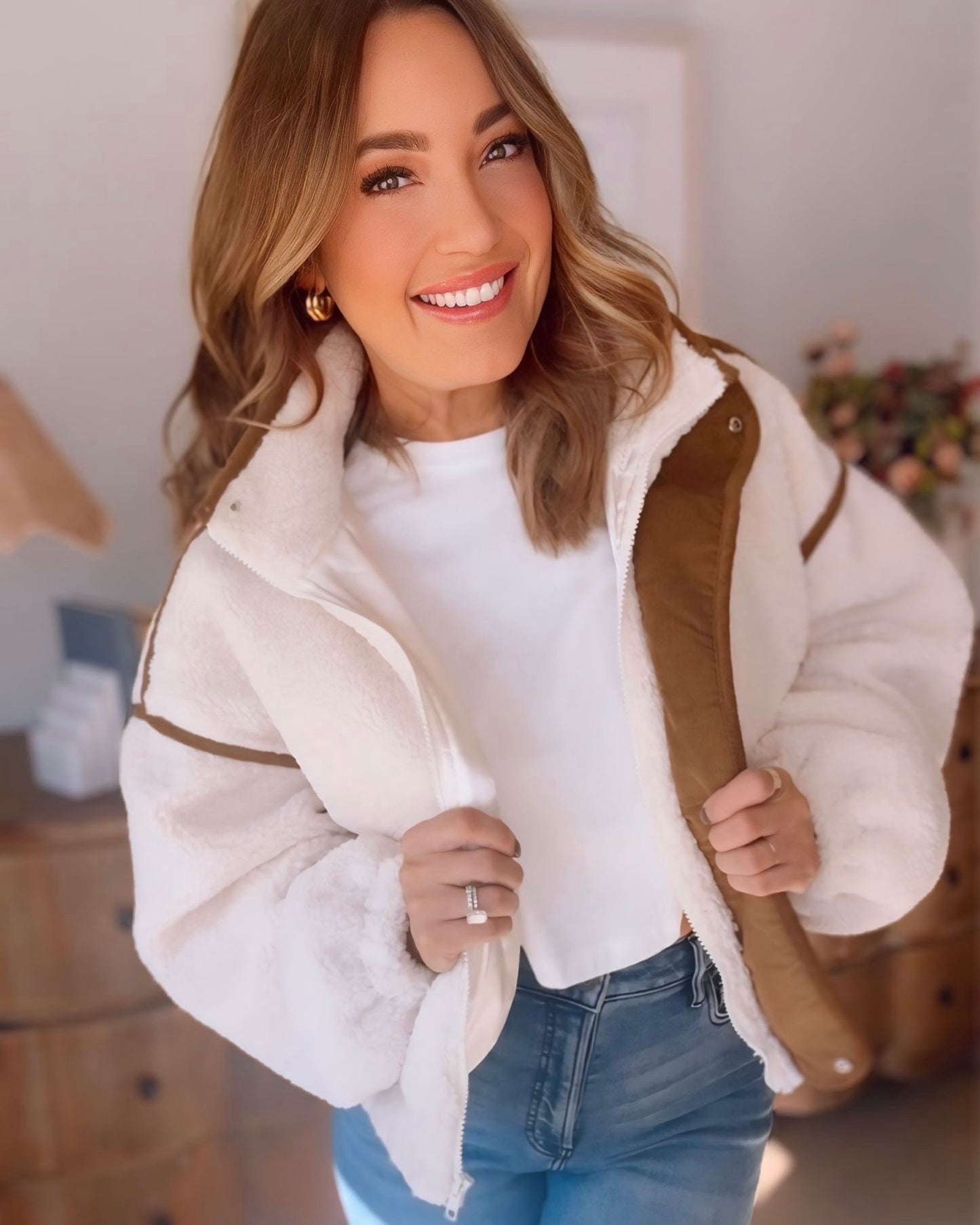 By The Bonfire Sherpa Jacket