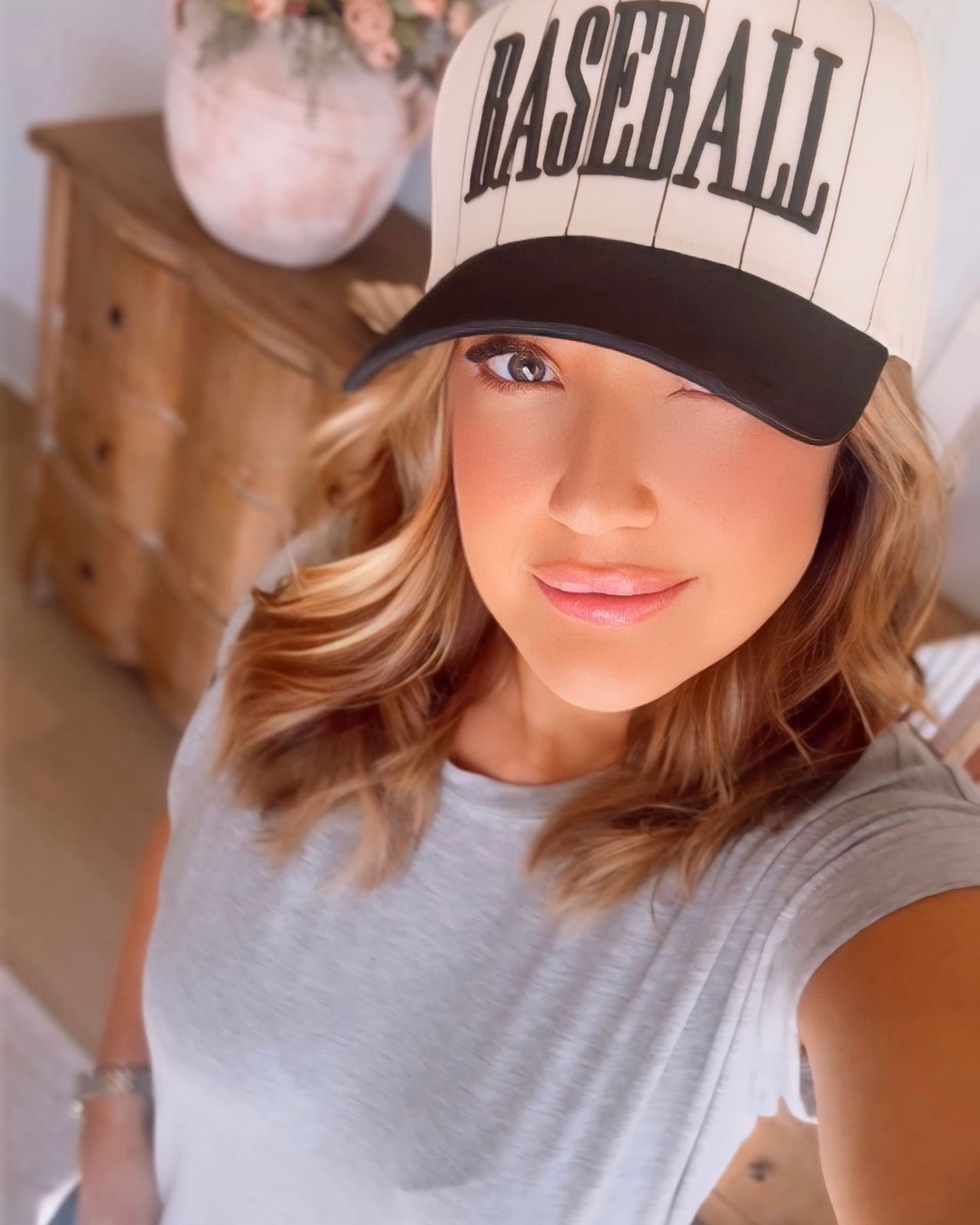Baseball Season Snapback Hat