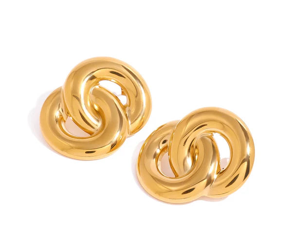 The Beckett Gold Earring