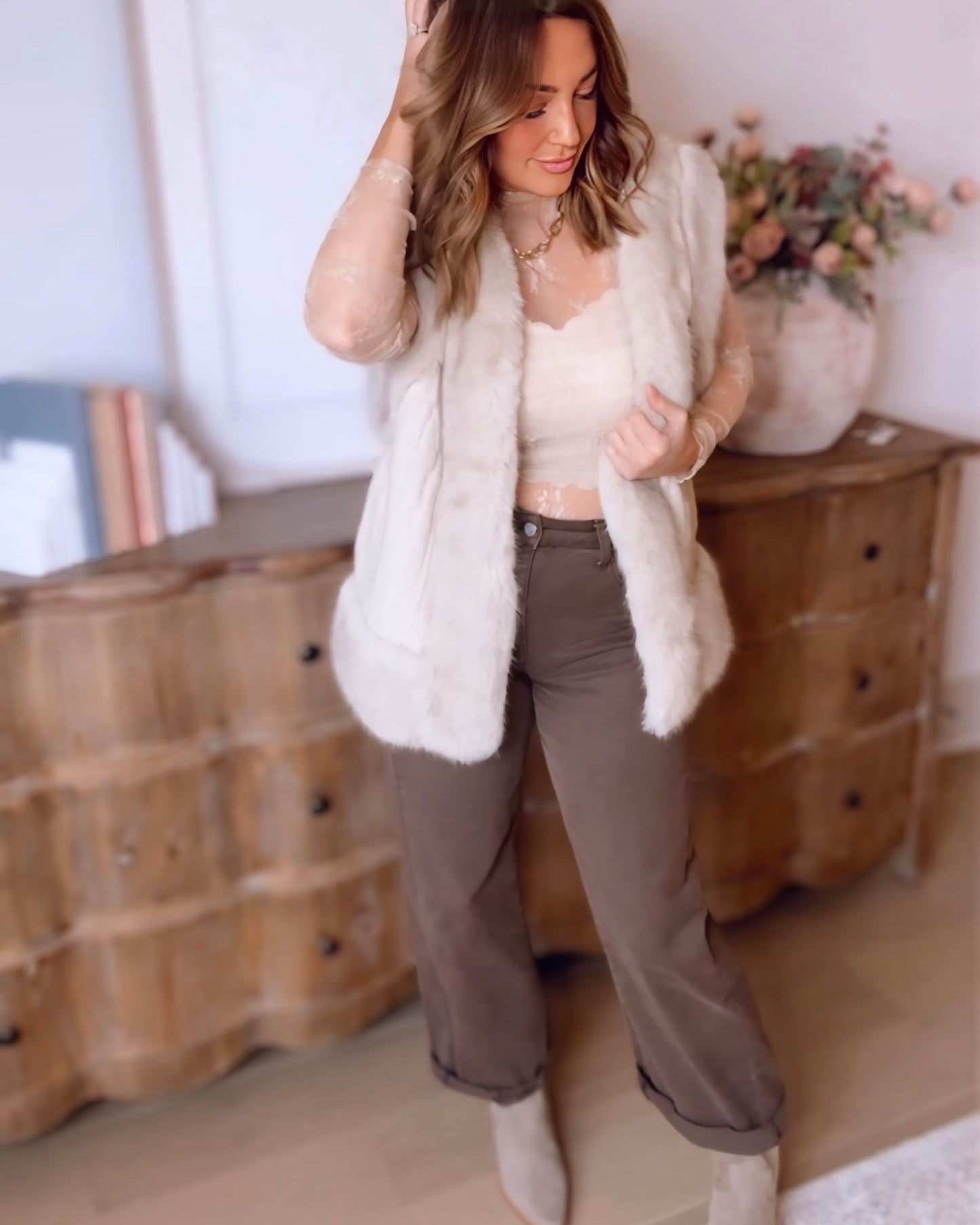 On The Runway Faux Fur Vests