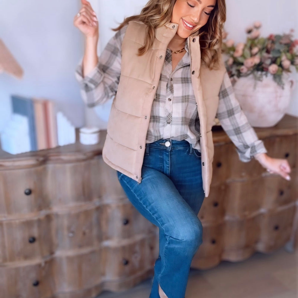 
                      
                        Slow Mornings Flannel Button Up
                      
                    