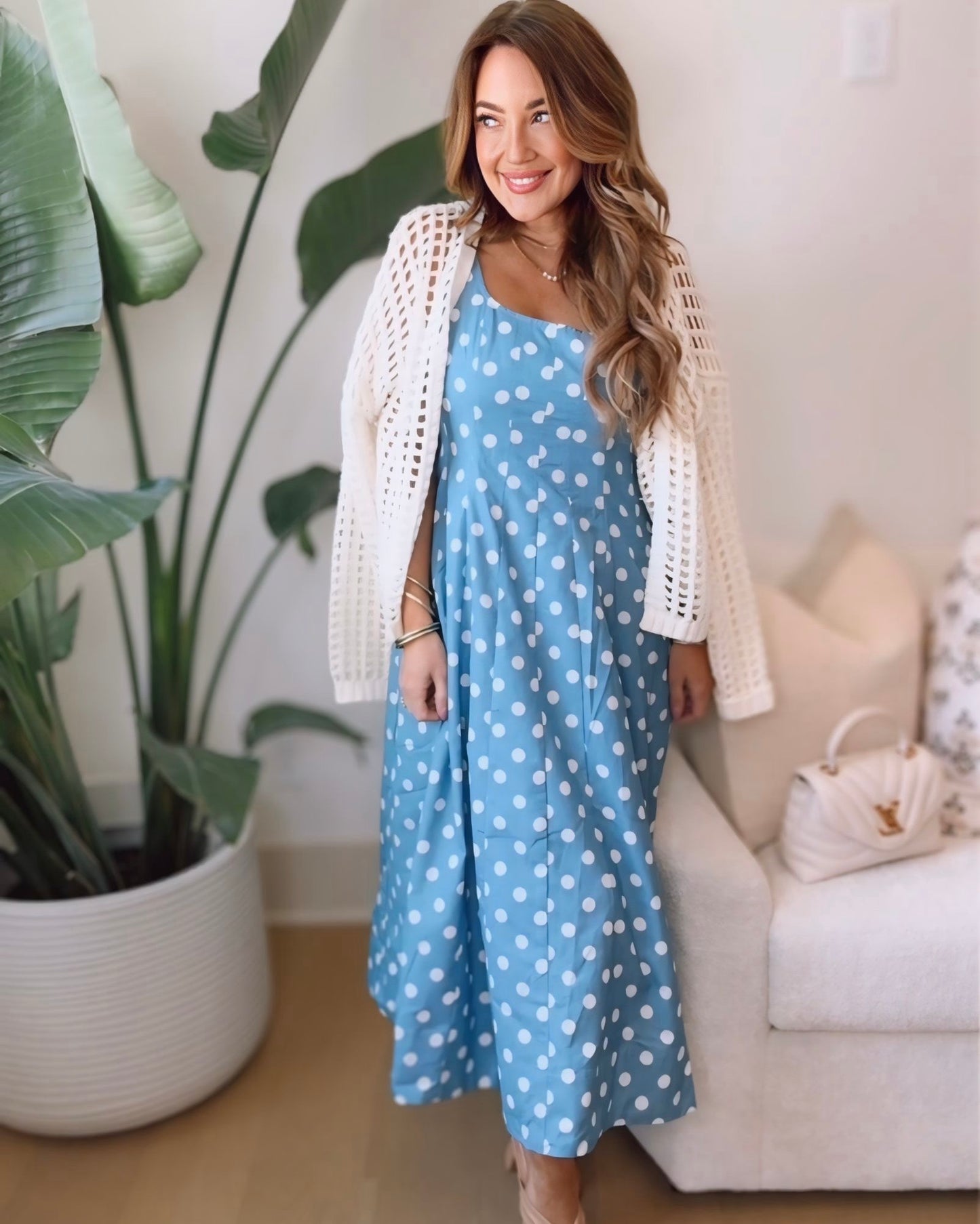 Sofia Crochet Knit Open Cardigan- 2 Colors