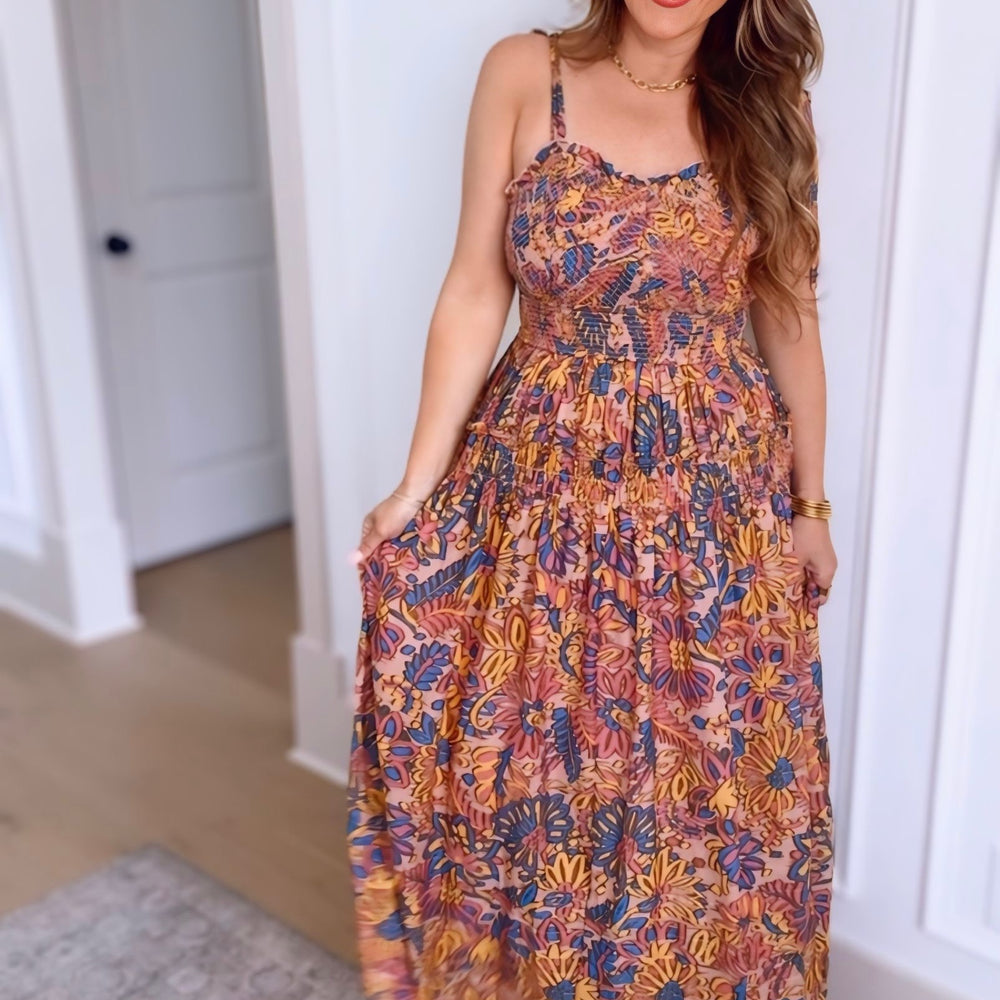 
                      
                        Time To Party Shoulder Tie Maxi Dress
                      
                    
