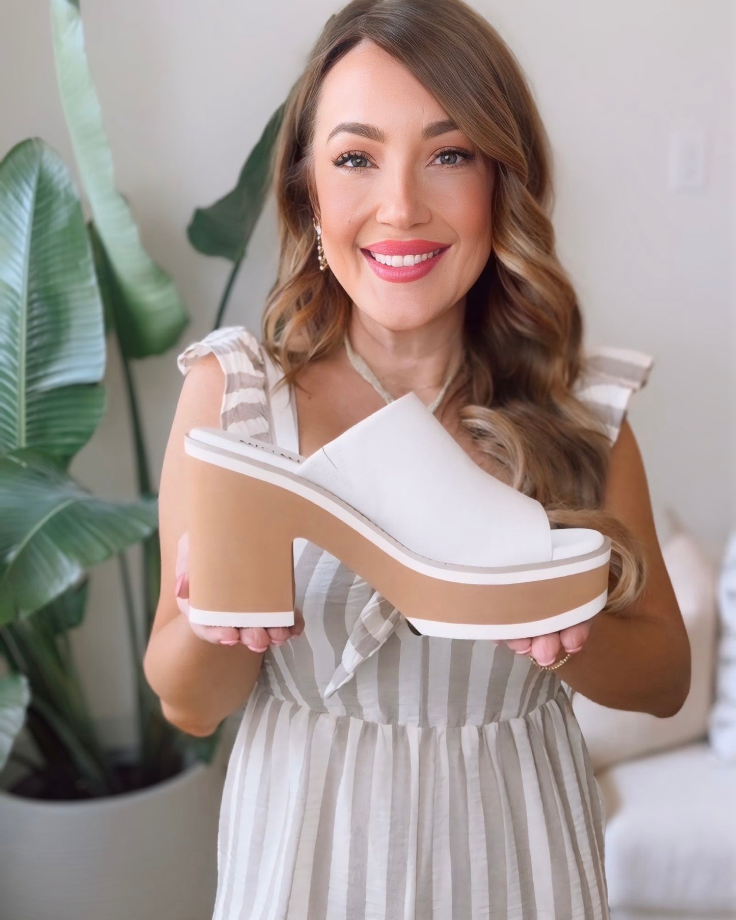 Jenna Peep Toe Platforms