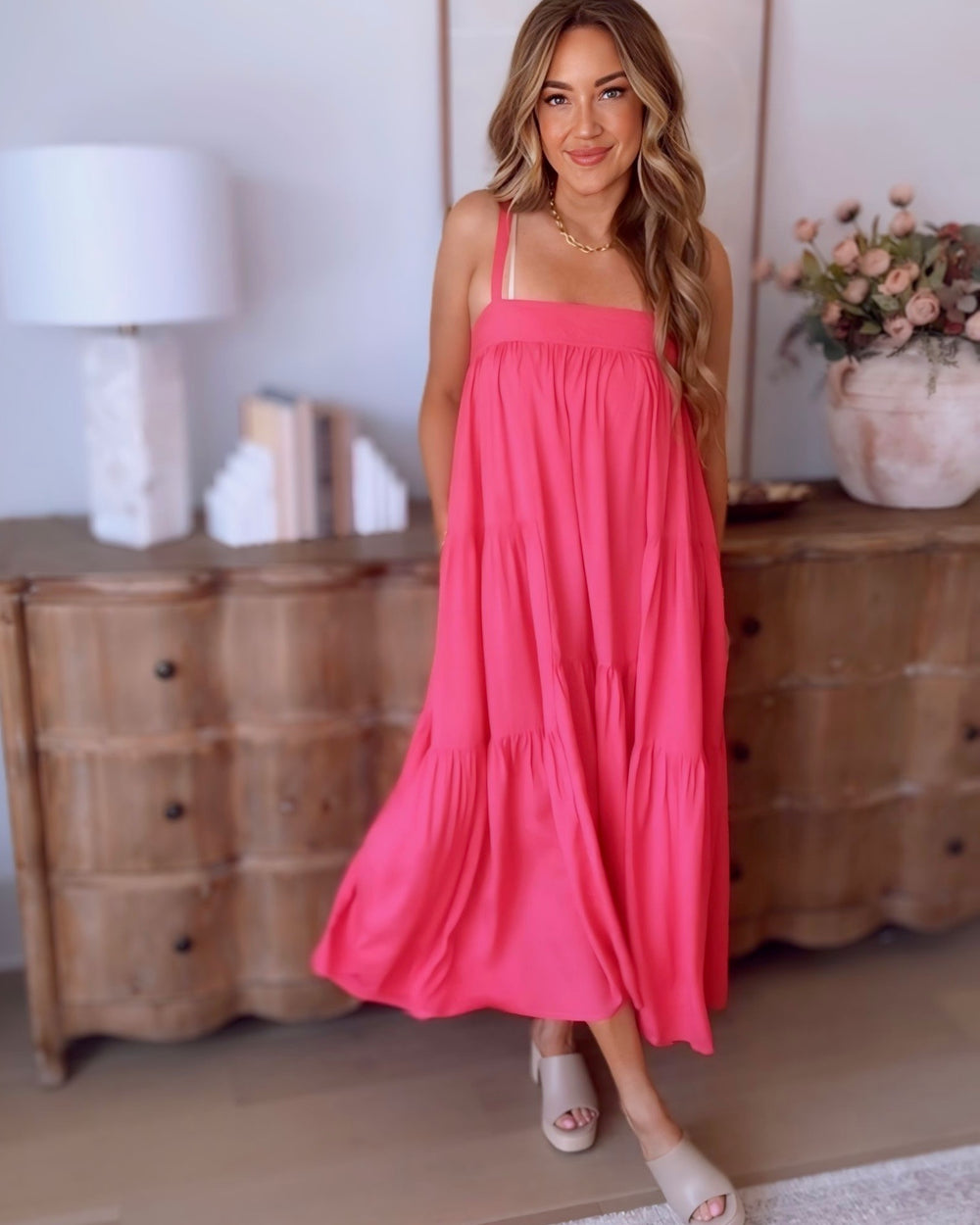 Lounge In The Sun Maxi Dress- 2 Colors